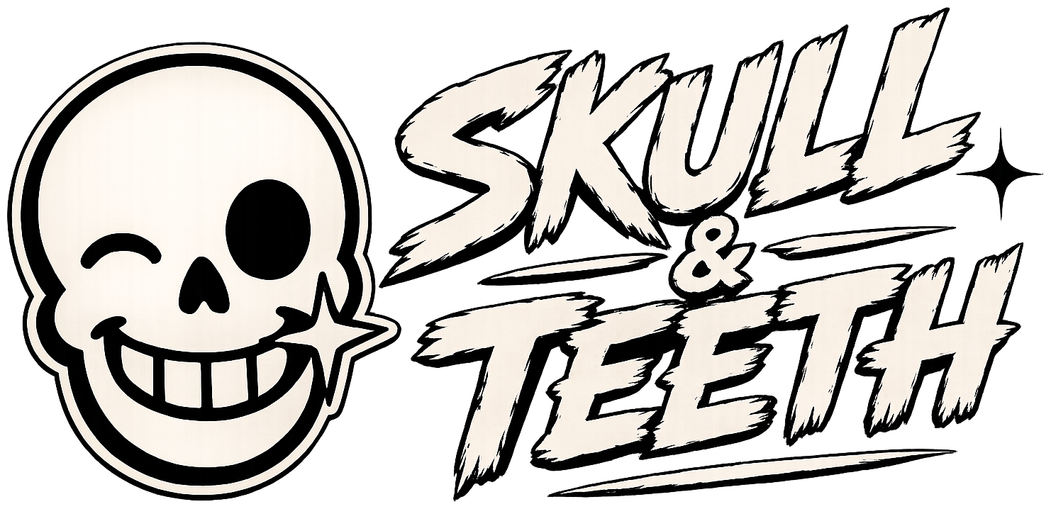 Skull & Teeth — Hydroxyapatite Toothpaste